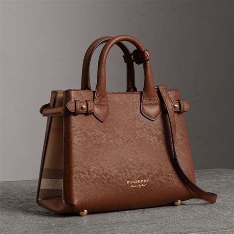 burberry check banner bag|Burberry tote bags outlet.